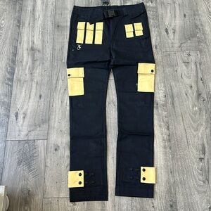 THE HIDEOUT CLOTHING Technical Cargo Pants Joggers NWT